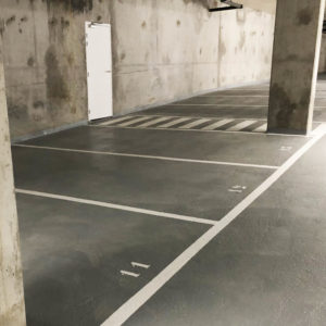 pochoir place de parking